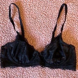 Savage X Fenty Unlined Lace Bra 34C